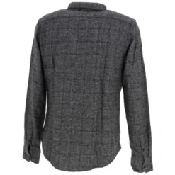 TEDDY Vetements Magasin -TEDDY Vetements Magasin chemise a carreaux adam gris homme teddy smith 1