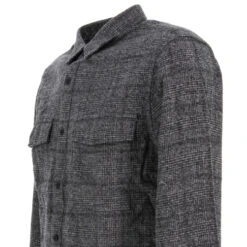 Chemise à Carreaux Adam Gris Homme - Teddy Smith -TEDDY Vetements Magasin chemise a carreaux adam gris homme teddy smith 3