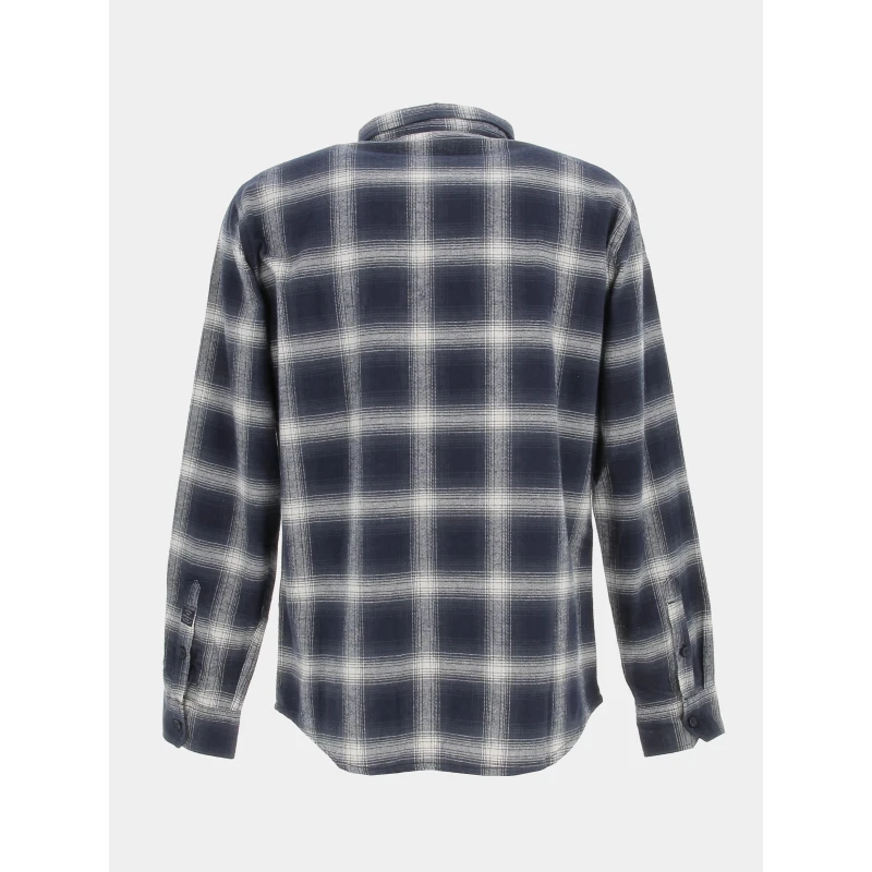 SUN VALLEY Chemise à Carreaux Araki Bleu Homme - Sunvalley 4 SUN VALLEY Chemise à Carreaux Araki Bleu Homme - Sunvalley – Image 2