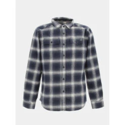 SUN VALLEY Chemise à Carreaux Araki Bleu Homme - Sunvalley