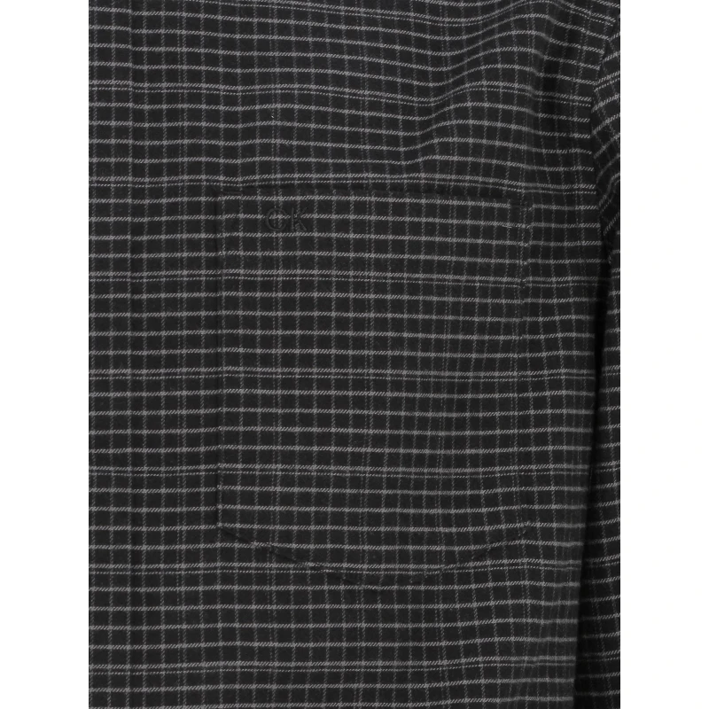 Chemise à Carreaux Flannel Noir Homme - Calvin Klein 6 Chemise à Carreaux Flannel Noir Homme - Calvin Klein – Image 4