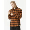 Chemise à Carreaux Hillsboro Orange Homme - Picture -TEDDY Vetements Magasin chemise a carreaux hillsboro orange homme picture