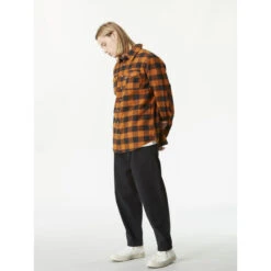 Chemise à Carreaux Hillsboro Orange Homme - Picture 9 Chemise à Carreaux Hillsboro Orange Homme - Picture -TEDDY Vetements Magasin chemise a carreaux hillsboro orange homme picture 3