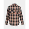 Chemise à Carreaux Plaid Orange Noir Homme - Von Dutch 1 Chemise à Carreaux Plaid Orange Noir Homme - Von Dutch -TEDDY Vetements Magasin chemise a carreaux plaid orange noir homme von dutch
