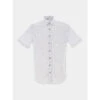 Chemise à Fleurs Kaito Blanc Bleu Homme - Izac
