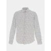 Chemise à Fleurs Kelyan Blanc Homme - Izac -TEDDY Vetements Magasin chemise a fleurs kelyan blanc homme izac