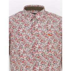 Chemise à Fleurs Lagantine Rose Homme - Benson & Cherry 8 Chemise à Fleurs Lagantine Rose Homme - Benson & Cherry -TEDDY Vetements Magasin chemise a fleurs lagantine rose homme benson cherry 2