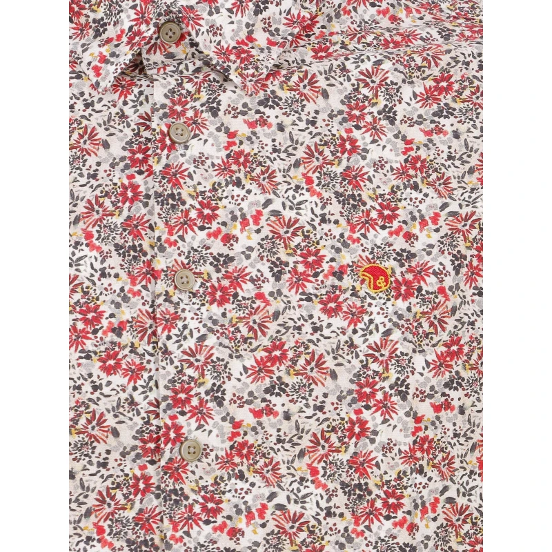 Chemise à Fleurs Lagantine Rose Homme - Benson & Cherry 6 Chemise à Fleurs Lagantine Rose Homme - Benson & Cherry – Image 4