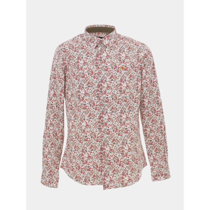Chemise à Fleurs Lagantine Rose Homme - Benson & Cherry 3 Chemise à Fleurs Lagantine Rose Homme - Benson & Cherry