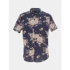 Chemise à Fleurs Ledger Bleu Marine Homme - Teddy Smith -TEDDY Vetements Magasin chemise a fleurs ledger bleu marine homme teddy smith