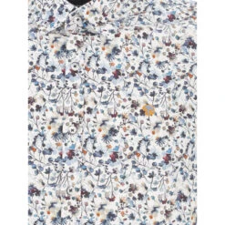 Chemise à Fleurs Lucky Bleu Homme - Benson & Cherry -TEDDY Vetements Magasin chemise a fleurs lucky bleu homme benson cherry 3