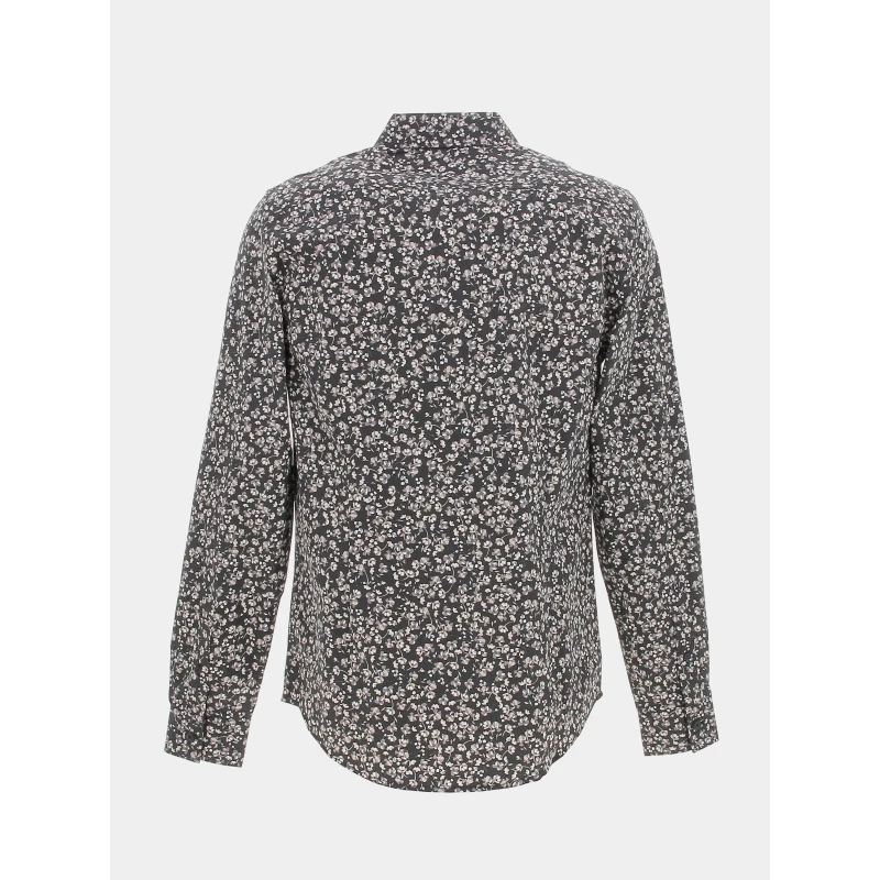 Chemise à Fleurs Luxe Mini Floral Noir Homme - Guess 4 Chemise à Fleurs Luxe Mini Floral Noir Homme - Guess – Image 2