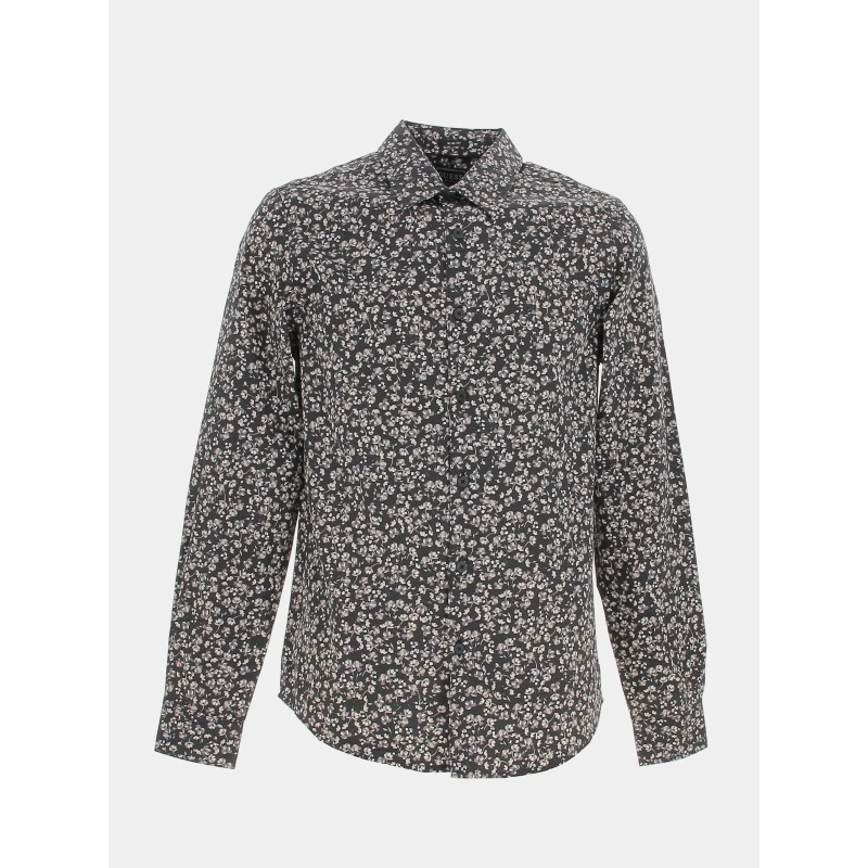 Chemise à Fleurs Luxe Mini Floral Noir Homme - Guess 3 Chemise à Fleurs Luxe Mini Floral Noir Homme - Guess