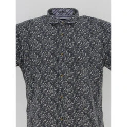 Chemise à Fleurs Magnus Bleu Marine Homme - Teddy Smith -TEDDY Vetements Magasin chemise a fleurs magnus bleu marine homme teddy smith 2