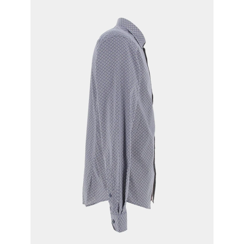 Chemise à Motif Classic Bleu Marine Homme - Benson & Cherry 5 Chemise à Motif Classic Bleu Marine Homme - Benson & Cherry – Image 3