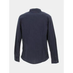 Chemise à Motifs Blanc Bleu Marine Homme - Teddy Smith 7 Chemise à Motifs Blanc Bleu Marine Homme - Teddy Smith -TEDDY Vetements Magasin chemise a motifs blanc bleu marine homme teddy smith 1