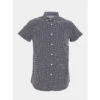 Chemise à Motifs Bogy Bleu Marine Homme - Deeluxe -TEDDY Vetements Magasin chemise a motifs bogy bleu marine homme deeluxe