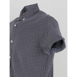 Chemise à Motifs Bogy Bleu Marine Homme - Deeluxe -TEDDY Vetements Magasin chemise a motifs bogy bleu marine homme deeluxe 3