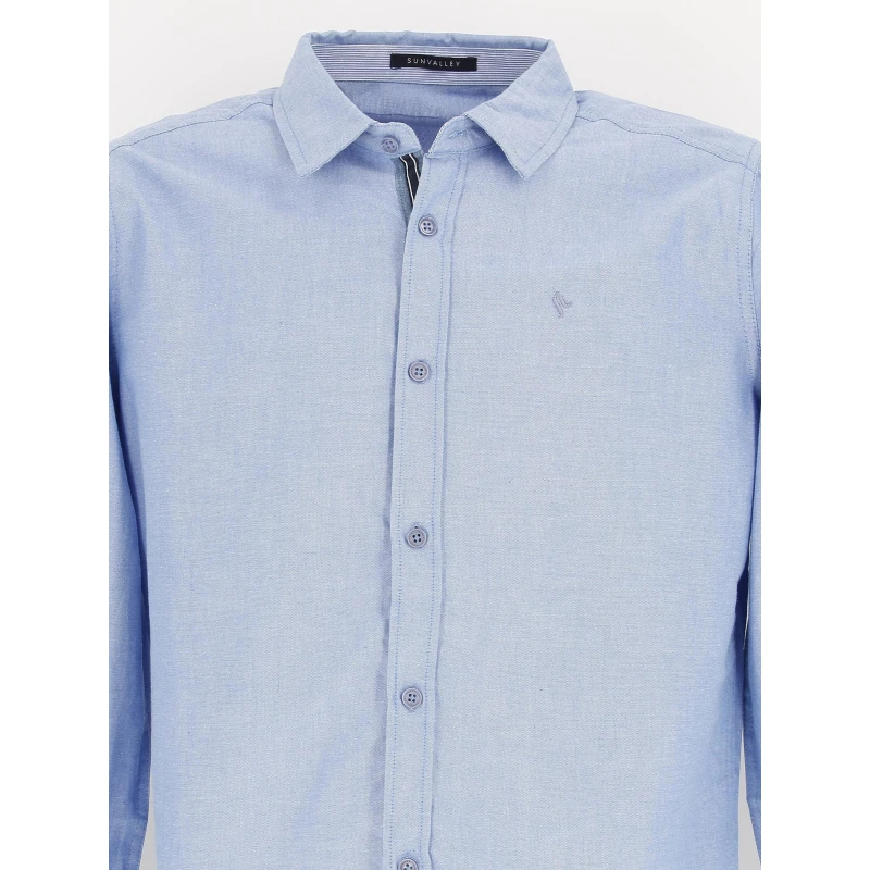 Chemise Armoise Bleu Homme - Sun Valley 4 Chemise Armoise Bleu Homme - Sun Valley – Image 2