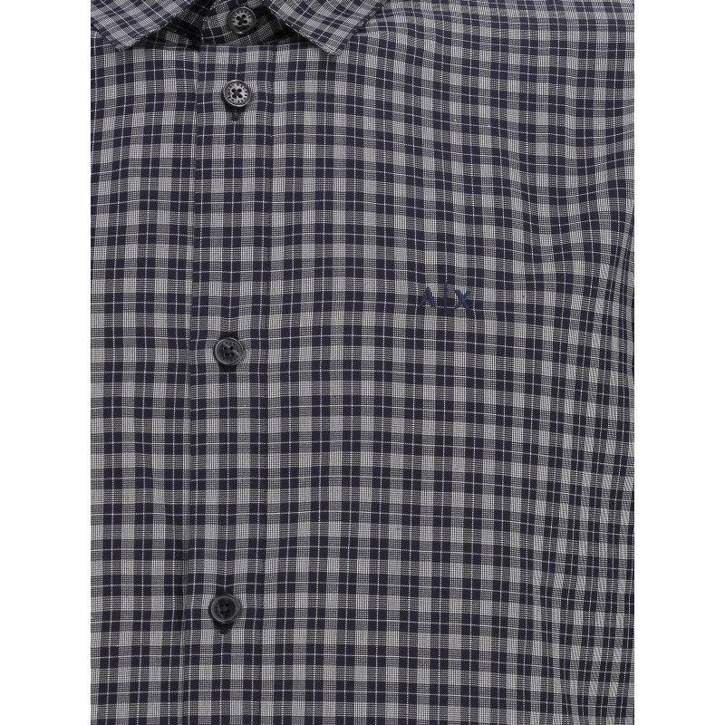 Chemise Camicia Bleu Marine Homme - Armani Exchange 6 Chemise Camicia Bleu Marine Homme - Armani Exchange – Image 4