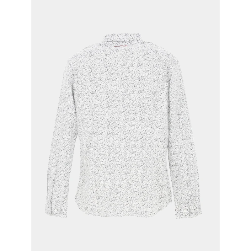 Chemise Carton Floral Blanc Homme - Teddy Smith 4 Chemise Carton Floral Blanc Homme - Teddy Smith – Image 2