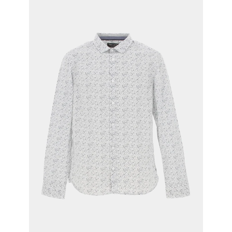 Chemise Carton Floral Blanc Homme - Teddy Smith 3 Chemise Carton Floral Blanc Homme - Teddy Smith