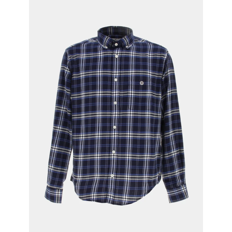 Chemise Cobalt Bleu Marine Homme - Serge Blanco 3 Chemise Cobalt Bleu Marine Homme - Serge Blanco