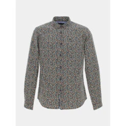 Chemise Drome Fleurs Multicolore Homme - Le Temps Des Cerises