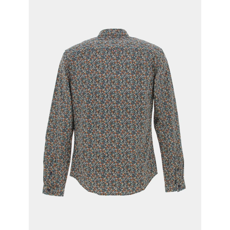 Chemise Drome Fleurs Multicolore Homme - Le Temps Des Cerises 4 Chemise Drome Fleurs Multicolore Homme - Le Temps Des Cerises – Image 2