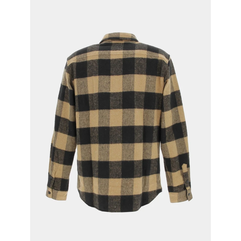 Chemise épaisse à Carreaux Marron Homme - Jack & Jones 4 Chemise épaisse à Carreaux Marron Homme - Jack & Jones – Image 2