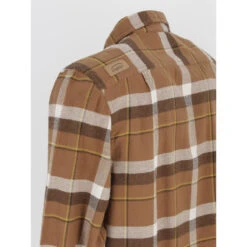 Chemise épaisse à Carreaux Marron Homme - Oxbow 8 Chemise épaisse à Carreaux Marron Homme - Oxbow -TEDDY Vetements Magasin chemise epaisse a carreaux marron homme oxbow 2