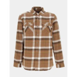 Chemise épaisse à Carreaux Marron Homme - Oxbow