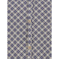 Chemise Imprimés Mosaïque Fox Bleu Marine Homme - Teddy Smith -TEDDY Vetements Magasin chemise imprimes mosaique fox bleu marine homme teddy smith 3