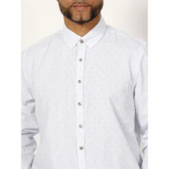 Chemise Jules Imprimé Blanc/camel Homme - Izac 9 Chemise Jules Imprimé Blanc/camel Homme - Izac -TEDDY Vetements Magasin chemise jules imprime blanccamel homme izac 3