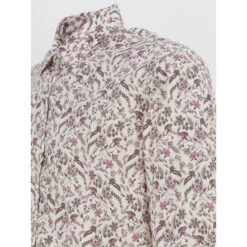 Chemise Kayon Imprimé Floral Blanc Homme - Izac -TEDDY Vetements Magasin chemise kayon imprime floral blanc homme izac 3