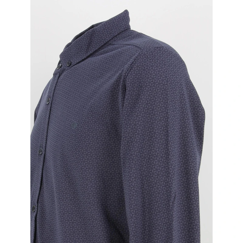 Chemise Laville Bleu Marine Homme - Benson & Cherry 6 Chemise Laville Bleu Marine Homme - Benson & Cherry – Image 4