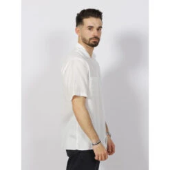 Chemise Légère Hawai Blanc Homme - Serge Blanco -TEDDY Vetements Magasin chemise legere hawai blanc homme serge blanco 2