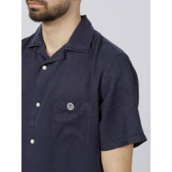 Chemise Légère Hawai Bleu Marine Homme - Serge Blanco 9 Chemise Légère Hawai Bleu Marine Homme - Serge Blanco -TEDDY Vetements Magasin chemise legere hawai bleu marine homme serge blanco 3