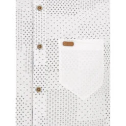 Chemise Manche Courte Ethnic Blanc Homme - Deeluxe -TEDDY Vetements Magasin chemise manche courte ethnic blanc homme deeluxe 3