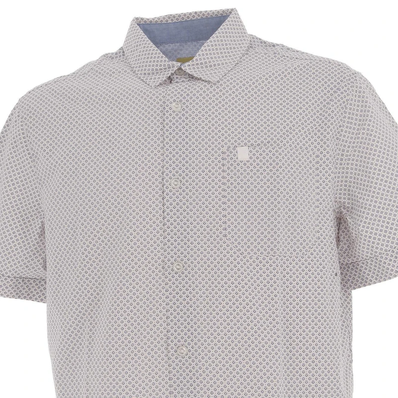 Chemise Manches Courtes Chisto Bleu Homme - Oxbow 5 Chemise Manches Courtes Chisto Bleu Homme - Oxbow – Image 3