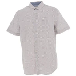 Chemise Manches Courtes Chisto Bleu Homme - Oxbow