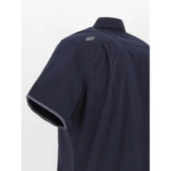 Chemise Manches Courtes Cory Uni Bleu Marine Homme - Oxbow 9 Chemise Manches Courtes Cory Uni Bleu Marine Homme - Oxbow -TEDDY Vetements Magasin chemise manches courtes cory uni bleu marine homme oxbow 3