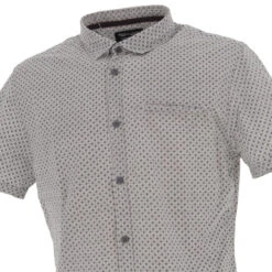 Chemise Manches Courtes Cut Bleu Marine Homme - Teddy Smith -TEDDY Vetements Magasin chemise manches courtes cut bleu marine homme teddy smith 2