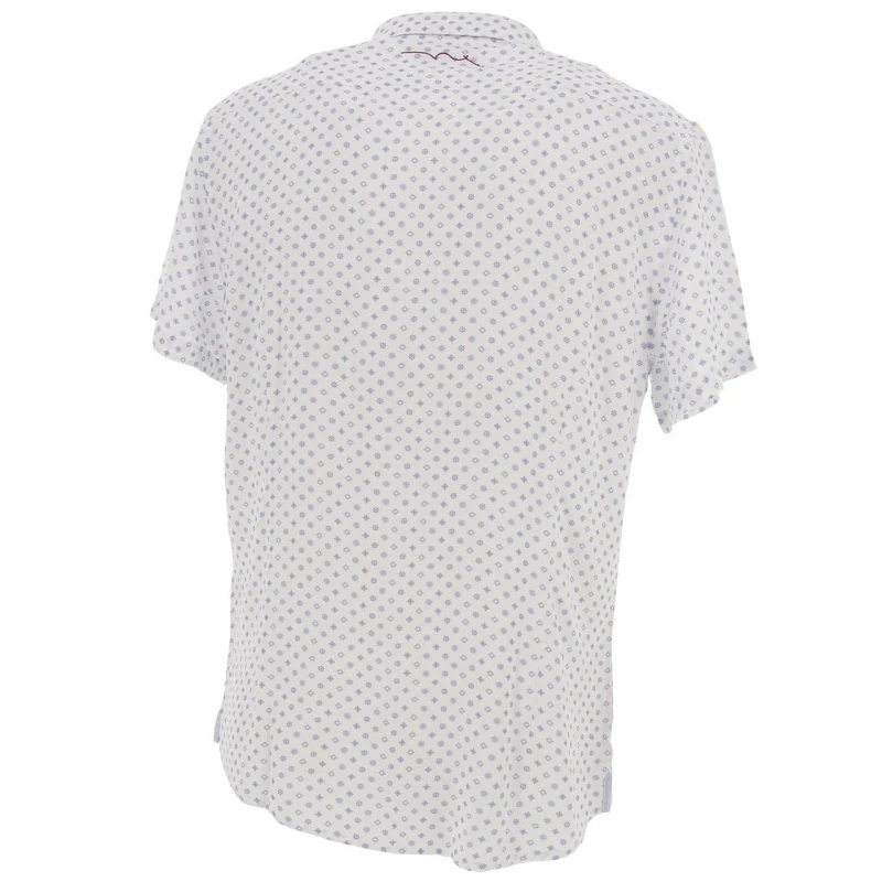 Chemise Manches Courtes Eldin Blanc Homme - Teddy Smith 4 Chemise Manches Courtes Eldin Blanc Homme - Teddy Smith – Image 2