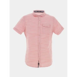 Chemise Manches Courtes Selkir Rose Homme - Sun Valley