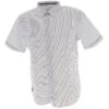 Chemise Manches Courtes Stripes Blanc Homme - Oxbow -TEDDY Vetements Magasin chemise manches courtes stripes blanc homme oxbow