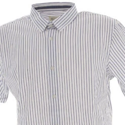 Chemise Manches Courtes Stripes Blanc Homme - Oxbow 9 Chemise Manches Courtes Stripes Blanc Homme - Oxbow -TEDDY Vetements Magasin chemise manches courtes stripes blanc homme oxbow 2