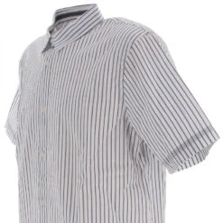 Chemise Manches Courtes Stripes Blanc Homme - Oxbow 10 Chemise Manches Courtes Stripes Blanc Homme - Oxbow -TEDDY Vetements Magasin chemise manches courtes stripes blanc homme oxbow 3