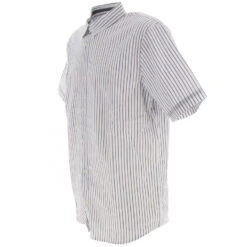 Chemise Manches Courtes Stripes Blanc Homme - Oxbow 11 Chemise Manches Courtes Stripes Blanc Homme - Oxbow -TEDDY Vetements Magasin chemise manches courtes stripes blanc homme oxbow 4