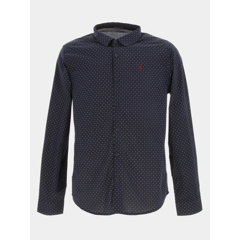 Chemise Manches Longues Adour Bleu Homme - Sun Valley 3 Chemise Manches Longues Adour Bleu Homme - Sun Valley